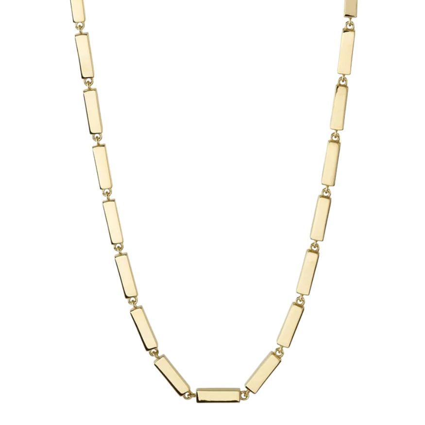 Single Stone 18kt Yellow Gold Giana Necklace